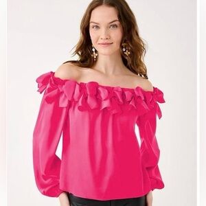 Lilly Pulitzer Analea Off the Shoulder Top